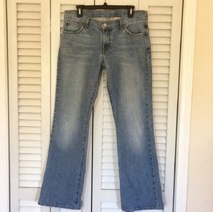 Lucky Brand Mid-rise Dungarees by Gene Montesano